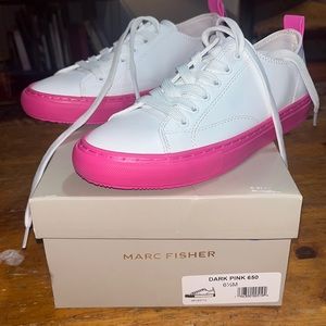 Marc Fisher Dark Pink Sneakers